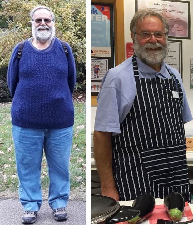 Alan before and after Livewell