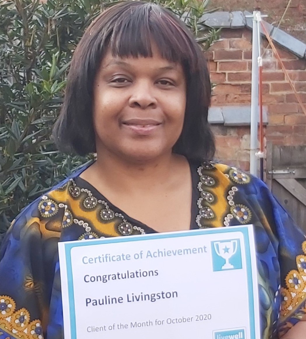 October Client of the Month - Pauline