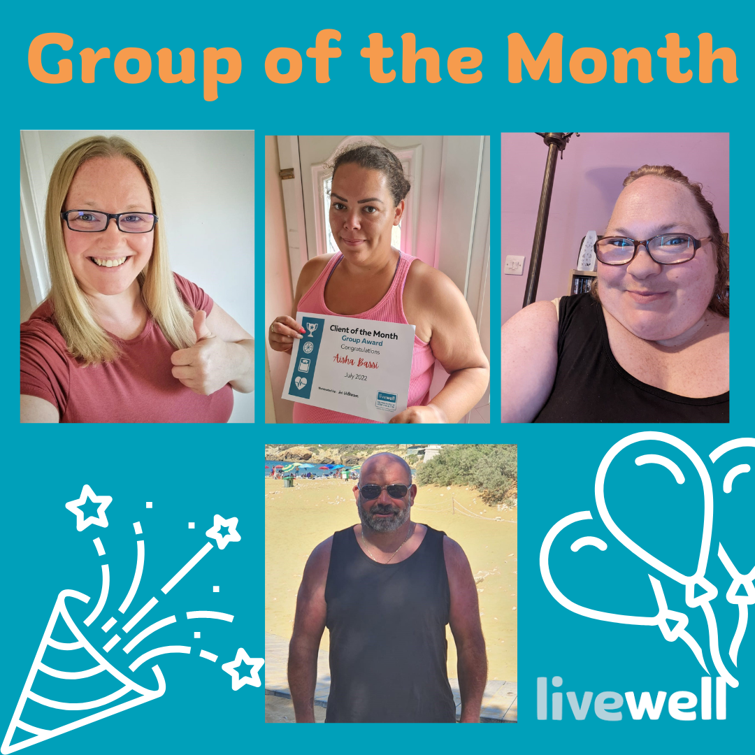 Group of the Month collage