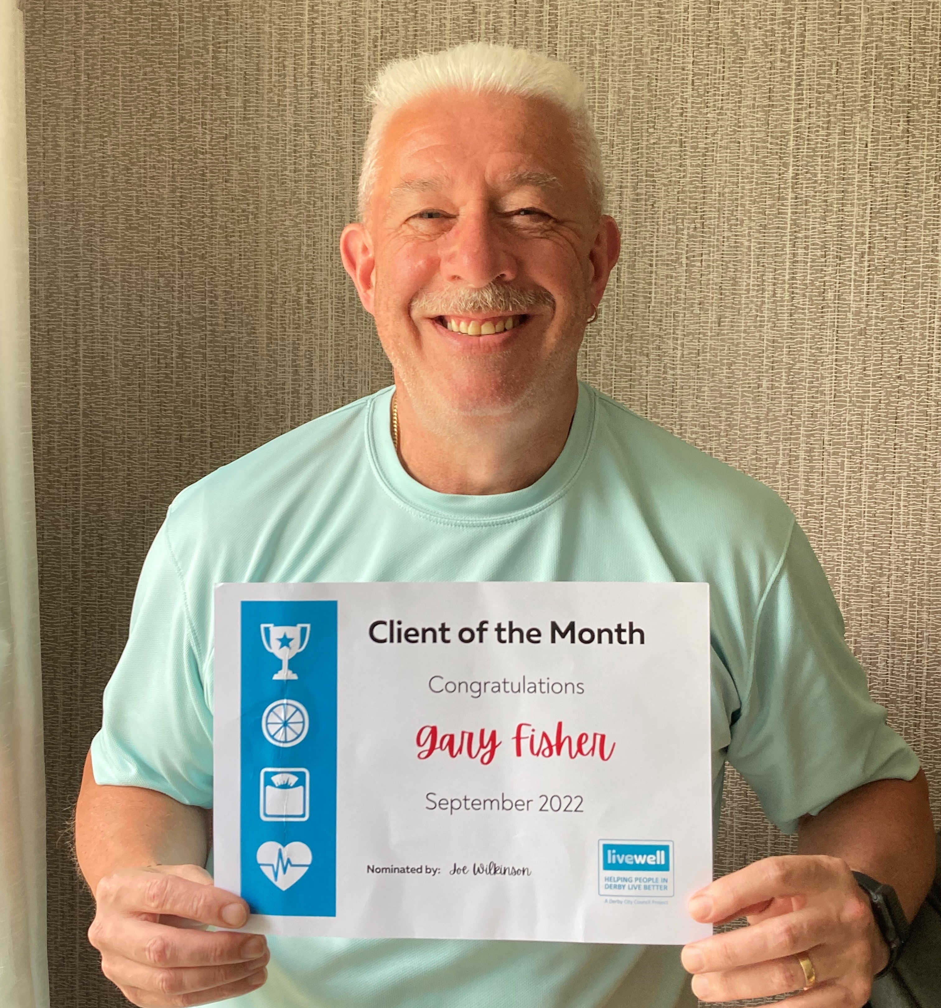 September Client of the Month - Gary Fisher