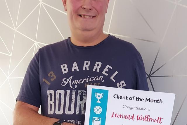 December Client of the Month - Leonard