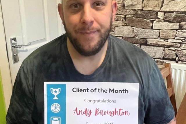 February Client of the Month - Andy Broughton