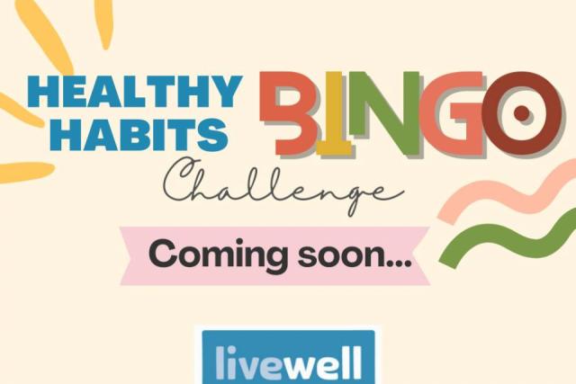 Healthy Habits Bingo image