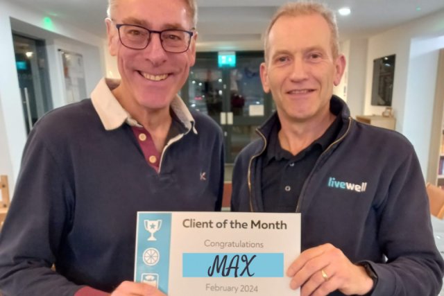 Feb Client of the Month - Max