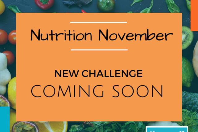 Nutrition November Challenge image