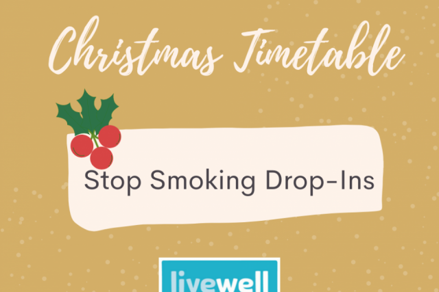 Stop Smoking drop ins at Christmas image