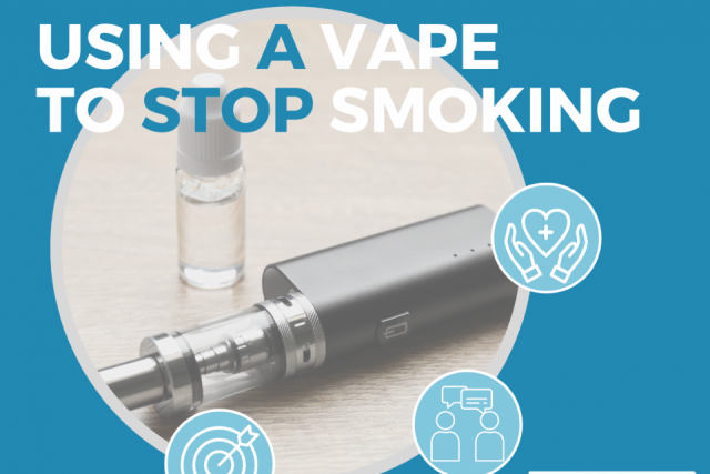 How to use a vape to stop smoking booklet image